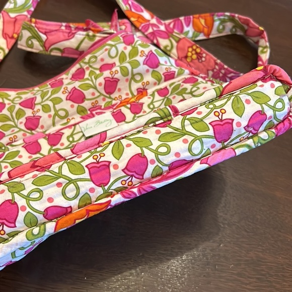 Vera Bradley Spring Floral Quilted Crossbody Bag - Picture 6 of 12